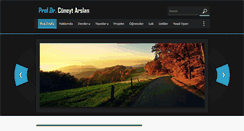 Desktop Screenshot of cuneytarslan.com